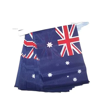 MORGEN 20pcs 14*21cm New Zealand national dekoration tapet flag