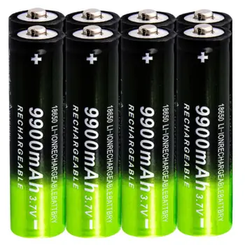 GTF Oprindelige 3,7 V 9900mAh 18650 Genopladeligt Li-ion Batteri Lithium Batteria til Lommelygte Celler 2/4/8/10 stk 18650 Batterier