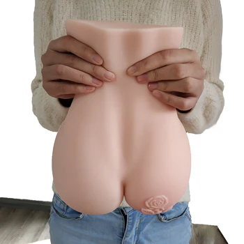 Silikone Stor Røv 3D-sex dukke kunstig vagina Anus Dobbelt-Kanaler Sex Legetøj til Mænd Mandlige masturbator cup Onanere for manden