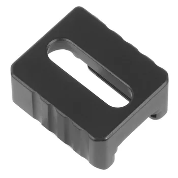 Universal Koldt Sko Mount Adapter Quick Release monteringsskrue til Kamera Bur Rig / Mikrofon LCD-Skærm Beslag Plade Kit