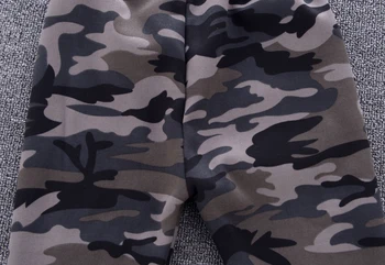 IENENS Vinteren Børn Varmt Tøj Militær Camouflage Sæt Hooded Coat + Bukser Barn Puls Velvet Tøj Passer Drenge Piger Outfits