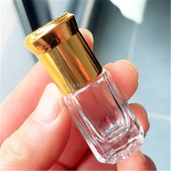 3ml Mini Glas Æterisk Olie Roller Flasker Med Glas Rulle Bolde Aromaterapi, Parfume Læbe Balsam Roll På Flasker 20/50stk