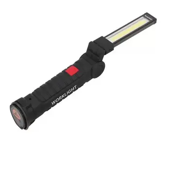 COB Arbejder Lommelygte LED Lommelygte Køretøj Reparation af Lamper USB-Genopladelige Magnetiske 360 roterende Bærbare Lys