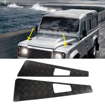 Bil Udvendig Defender 90 Tilbehør Hood Beskyttelse panel Klistermærker Til Land Rover Defender 110 130 2004-2018 Auto Tilbehør