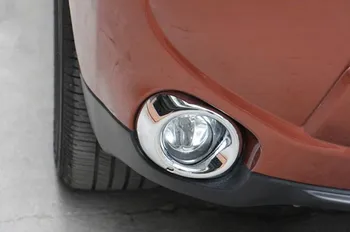 2X Bil Auto Forreste Kofanger, Venstre og Højre Tåge Lys Lampen Dækker Trim Styling Mærkat For Mitsubishi Outlander 2013-