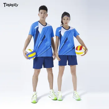 Top Bordtennis jersey Badminton sæt sportstøj shirt med shorts Mænd Damer pingpong Tøj Shirt Holdet Kører Uddannelse Hurtig Tør