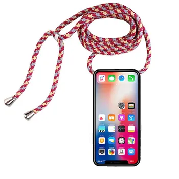 For Xiaomi Poco F1 Mobiltelefon Tilfælde Med Lanyard Halskæde Skulder, Nakke Rem Reb, Snor Til Xiaomi Poco F2 Pro