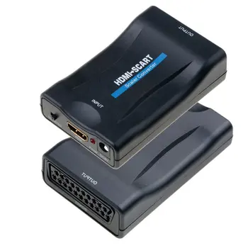 HDMI-compatibl Til Scart Video Converter High Definition Modtager TV DVD-Audio Høje Ende Converter Plug And Play-Ingen Kørsel Kræves