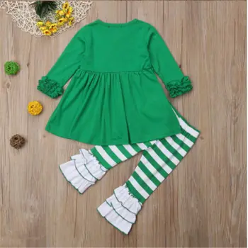 Emmababy Mode Nyfødt Baby, Piger, Børn Tøj Sæt Fritid Jul Tøj Bomuld Tøj Sunsuit Sæt Tøj til Børn