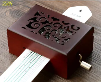 Zipi DIY 15/30 Toner ryst på hånden papir band musik boks retro music box engros