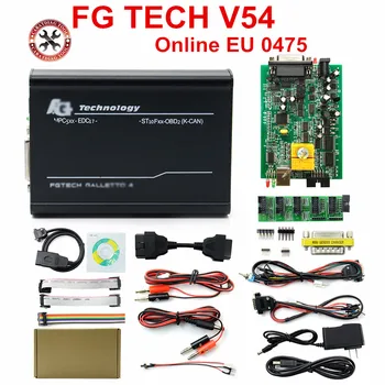 Nye Ankomst EU 0475/0386 FGTech V54 Galletto 4 Fuld Chip Støtte BDM Fuld Funktion Fg Tech V54 Auto ECU Chip Tuning