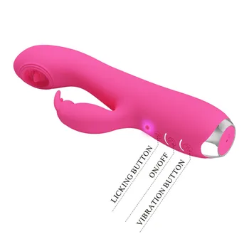 Ny Dildo Vibratorer til Kvinder Klitoris Stimulator Vibrator Magic Wand Massager Kvindelige Masturbator Vagina Slikning Legetøj til Par