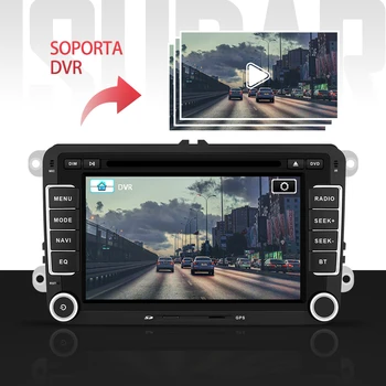 Isudar Car Multimedia afspiller 2 Din Bil DVD Til VW/Volkswagen/Golf/Polo/Tiguan/Passat/b7/b6/SEAT/leon/Skoda/Octavia Radio GPS-DAB