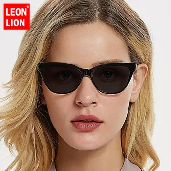 LeonLion 2021 Cat Eye Solbriller Kvinder Luksus Vintage Solbriller Kvinder Brand Designer Briller til Kvinder, Oculos De Sol Feminino