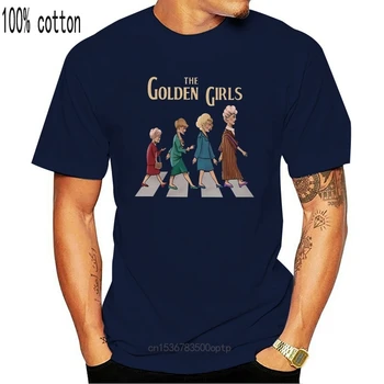 Golden Girls Venner Sjove Sort T-shirt S-3XL O-Hals Fashion Afslappet Høj Kvalitet Print T-Shirt i Kinesisk Stil