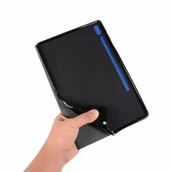 PU Læder Tablet cover til Samsung Galaxy Tab S6 Tilfælde T860 T865 10.5 Tommer 2019 Beskyttende Silikone Hud Stå Dække Coque+Pen