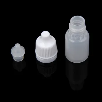 50STK 5 ml/10 ml/15 ml/20 ML/30 ML/50 ML Tom Plastik Squeezable Dropper Flasker Flydende Eye Dropper Genpåfyldelig Flaske 18may9