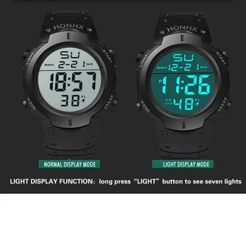 LED Digital Lysende sportsur hodinky Nye Mode, Mænd, Kvinder, Militær Ur Gave ceasuri Ur Drop Shipping Orologio Uomo