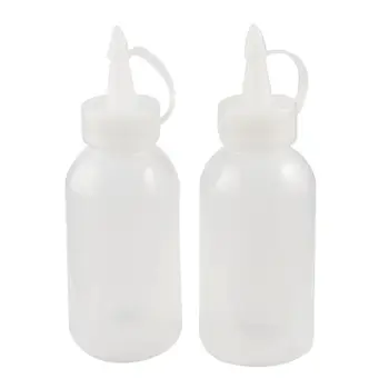 10stk Plast Squeeze Flaske Lille Sprøjte Jet Sauce Krydderi, Mayo, Ketchup Olie Salat Sauce Dispenser