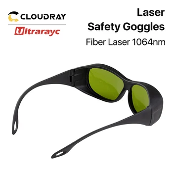 Ultrarayc 1064nm Laser sikkerhedsbriller Beskyttende Briller Skjold Beskyttelse-Brillerne på, Stil C 850nm-1300nm For YAG DPSS Fiber Laser