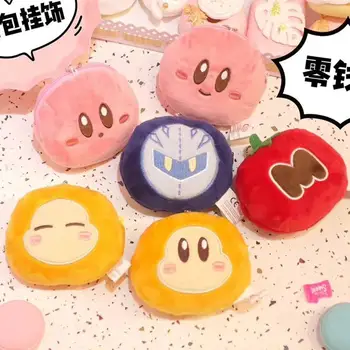 Kirby tal bløde dukke mønt pung cosmetic bag Star Kirby Ensky figur plys mønt taske vedhæng legetøj