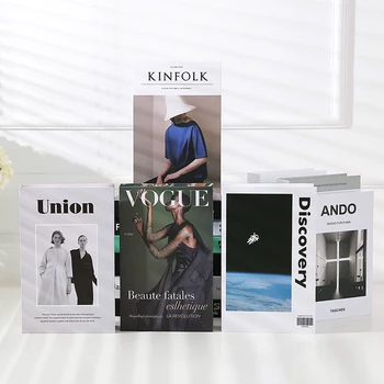 En Enkel, Moderne Engelsk Falske Bog, Dekorationer, Udsmykninger Ins Wind Magazine Fotografering Rekvisitter Book Hotel Soft Tøj