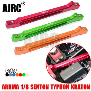 ARRMA 1/8 RC bil SENTON TYPHON KRATON aluminium front styring tilholderpladen støtte stang ARRMA AR320446