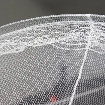 Pop Myggenet Prinsesse Baldakin kuppeldæksel til Dobbeltseng Insekt Afvise Net Telt Primcess Piger Værelse Dekoration Børn Gardin