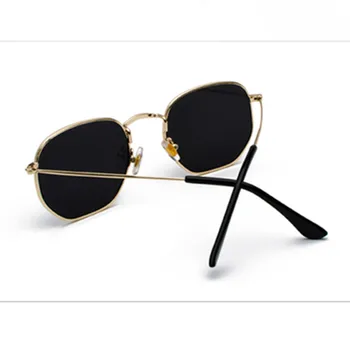 Xojox Personlighed Uregelmæssige Solbriller til Kvinder Mode Metal Briller Ny stil Mænds kunst Sol Briller