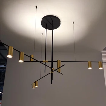 Skandinavisk Post-moderne LED Loft Lysekroner Belysning Kreative Designer pendel Spisestue Og Glans suspension