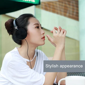 Bas HiFi Musik Stereo Hovedtelefon Kabelforbundne Hovedtelefoner Med Mikrofon Over Øret Gaming Headset Til Sony Xiaomi Huawei PC, XBOX PS WII