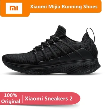 Original Xiaomi Mijia Sneakers 2 Mænds Sport udendørs Sko Mi smart sneaker Elastisk Strik Åndbar Vamp løbesko
