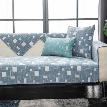 Moderne Non-slip Sofa Håndklæde Chenille sofabetræk For Living Room Four Seasons Universal Slipcover Sofaen Dække Sæde Pude, Håndklæde