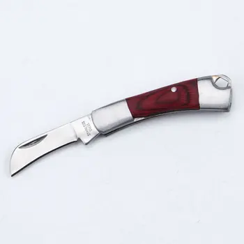 Hot Salg Lomme Kniv Mini Nøglering Kniv Taktiske Folde Kniv i Rustfrit Stål til Træ EDC Kniv Udskæring Af Frugt Kniv