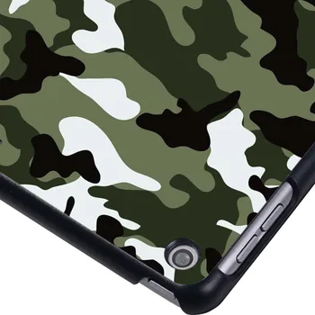 Camouflage Print Tablet Cover Case til Apple IPad/iPad Mini/Luft/iPad Pro Sikkert, Ikke-giftige Tablet Tilfælde 7.9 9.7 10.2 10.5 11 Tommer