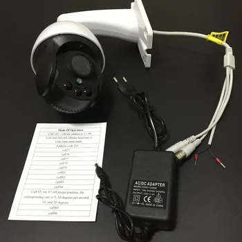 5.0 MP Udendørs CCTV Sikkerhed AHD 1080P 2,0 MP Mini Vandtæt PTZ Dome Kamera 4X ZOOM 2.8-12mm Auto Fokus PanTilt Rotere Kameraet