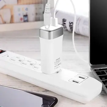 45W Mini Oplader til MacBook Air 11 tommer 13 tommer Magnetiske 2 T-tip MAC Power Charger Adapter, Let og Bærbart En Ekstra USB