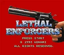 Dødbringende Enforcers Pistol Kæmpere 16 bit MD Game Card Til 16 bit Sega MegaDrive Genesis spil konsol