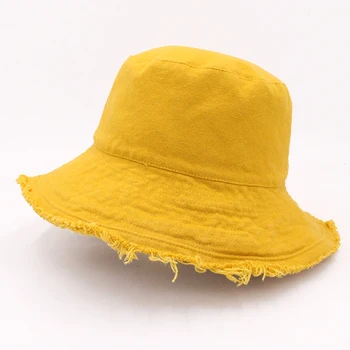 MAXSITI U Solid farve frynser fisherman ' s fælles landbrugspolitik, bløde aluminium wire form, vand, vask bucket hat, kvinders udflugt bassin hat