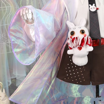 Alice i Eventyrland Laser Dreng Haren Cosplay Kostume Kvinder Dejlig julefrokost Kostumer Frakke+Top+Shorts+Sokker+Hat