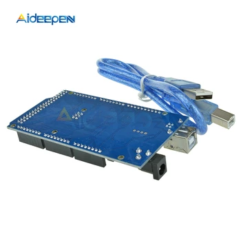 MEGA2560 MEGA 2560 R3 ATmega2560-16AU CH340 CH340G Bord Med USB Kabel Kompatibel med Arduino