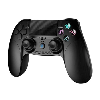 Trådløs Controller til Playstation 4/PS4 Pro/Slank Dual Vibration o Jack Kontakt Pad Seks-Akse LED-Indikator Gamepad