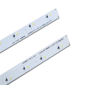 Nyt Kit, 10 STK 31LED 515mm LED-baggrundsbelysning strip for Samsung Louvre 49 160628 R L Diamant BN96-4659A 4660A BN95-03721A UE49K5100