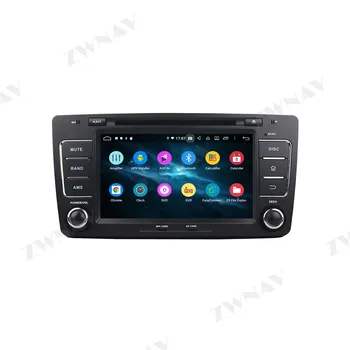 2 din IPS PX6 skærmen Android-10.0 Car Multimedia afspiller Til Skoda Octavia 2012 bil BT audio radio stereo WiFi GPS navi-hovedenheden