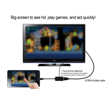 TV Stick USB Til HDMI Adapter Digital Video Audio Converter HDMI-Kabel Stik Til Samsung Bærbare PC, Smart Phone Tablet