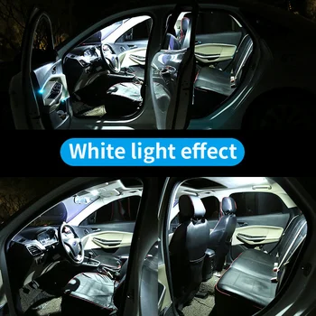 12pcs Ingen Fejl Hvid Canbus LED Lys Bil Pærer Til 2007-2012 Mazda CX-7 Kort Dome Kuffert Nummerplade Lygte Interior Package Kit