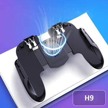 H9 Seks Finger PUBG Spil Controller Gamepad Udløse Shooting Gratis Brand Ventilator Joystick, Gamepad Til IOS Android Mobiltelefon