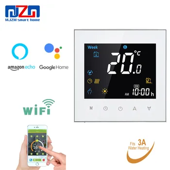 MJZM 3A-3000-WiFi Termostat temperaturregulator for Varmt Gulv Alexa Google Startside Kontrol Intelligent Termostat Regulator