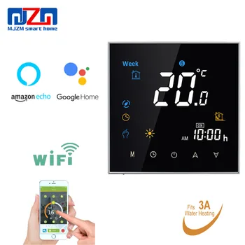 MJZM 3A-3000-WiFi Termostat temperaturregulator for Varmt Gulv Alexa Google Startside Kontrol Intelligent Termostat Regulator
