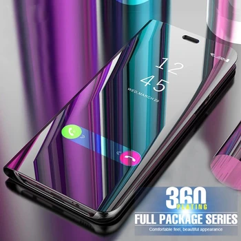 Oppselve Smart Spejl Phone Case For Samsung Galaxy S20 S10 S9 S8 Plus S10E S7 Kant Note 9 8 10 Pro-20 Ultra Flip Cover Capinhas